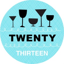 Cocktail Glasses New Years Invites