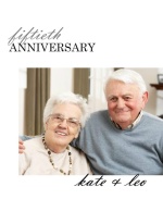Gray and White Elegant Border Anniversary Invitations