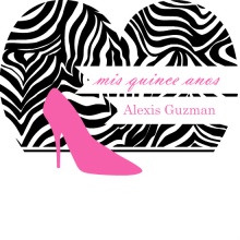 Fiesty Zebra and Pink Quinceanera Invitation