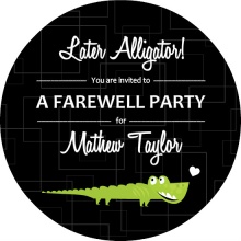 Going Away Party Flyer Template