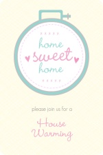 Home Sweet Home Housewarming Party Invitation