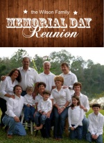Rustic Memorial Day Family Reunion Invitation