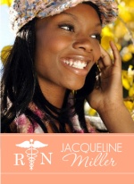 Peach Multifold Nursing Grad Invite
