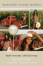 Nursing Graduation Announcement Multi Photo