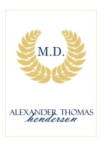 Gold Seal Med School Grad Annoucement