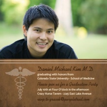 Brown Medical School Grad Invite