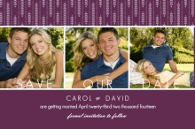 Hanging White Willow  Save The Date