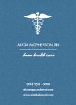 Blue Medical Business Card