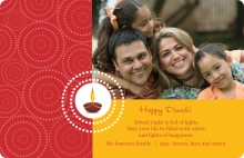 Festive Circles Diwali Card