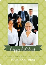 Banner Photo Business Holiday Card