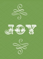 Green Vintage Business Holdiay Card