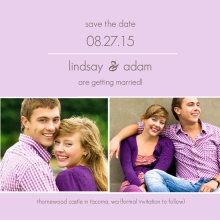 Elegant and Simple  Save the Date