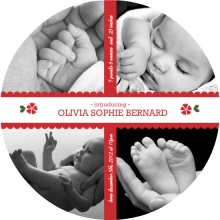 Blessed Christmas Photo Card