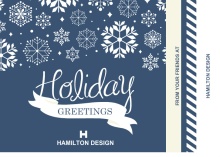 Wonderland Business Holiday Photo Card