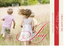 Joyful Memories  Christmas Photo Card 