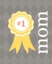 Orange Texture #1 Mom Custom Mug