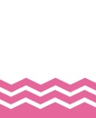 Pink Monogram Chevron Custom Mug