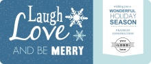 Be Merry Business Holiday Card
