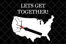 Lets Get Together Travel Reunion Invitation