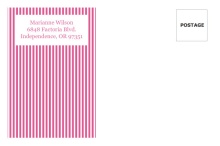 Powerful Pink  Graduation Envelope