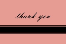 Vintage Baby Photo  Thank You