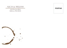 Brown Coffee Perfect Blend  Custom Envelope