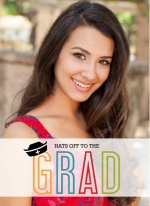 Nursing School Graduation Invitation Colorful Nursing Hat