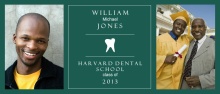 Green and White Tooth Dental Graduation Announcement