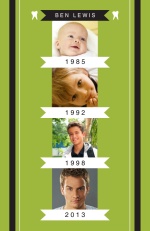 Dental School Graduation Green and Black Timeline