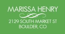 Sophisticated Green  Address Label