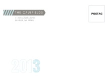 Gray And Blue Hello 2013  New Years Photo Card