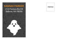 FaBOOlous Night Halloween  Custom Envelope