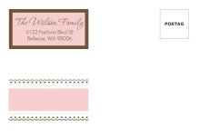 Pink Lace  Custom Envelope