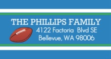 Team Colors  Address Label