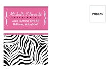 Pink and Zebra Sleeping Bag  Custom Envelope