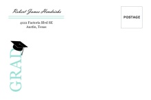 Turquoise Bubbles  Custom Envelope