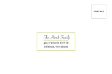Colorful Squares Bat Mitzvah  Mailing Envelope