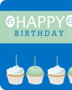 Blue Shhh Cupcakes  Mug