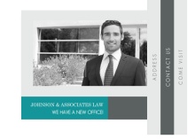Gray and Teal Business Moving Booklet