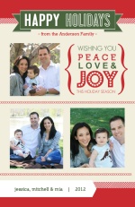 Holiday Highlights  Holiday Photo Card